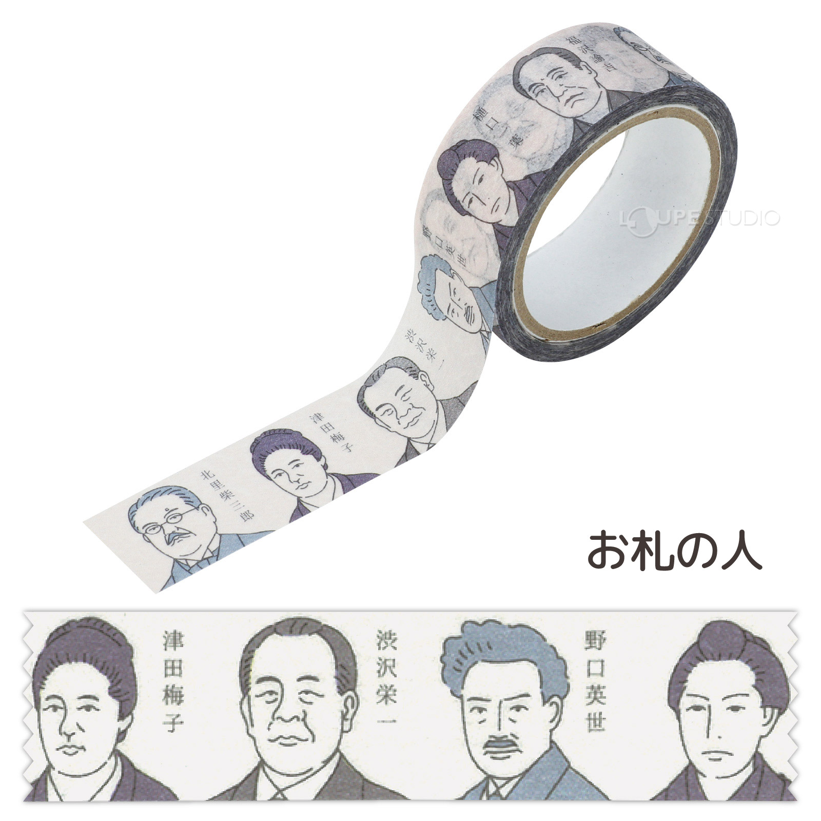 お札の人たち 