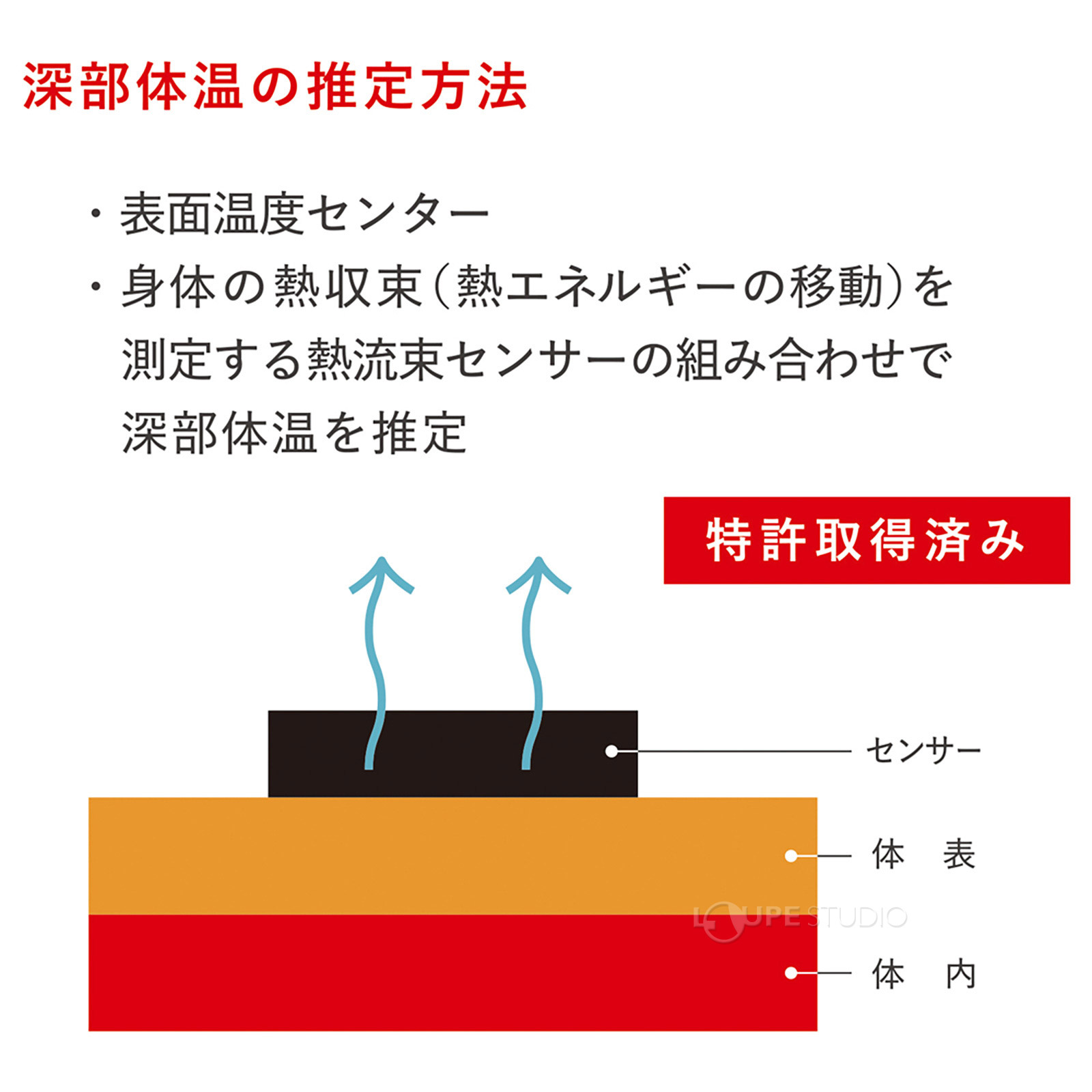 深部体温の推定方法 