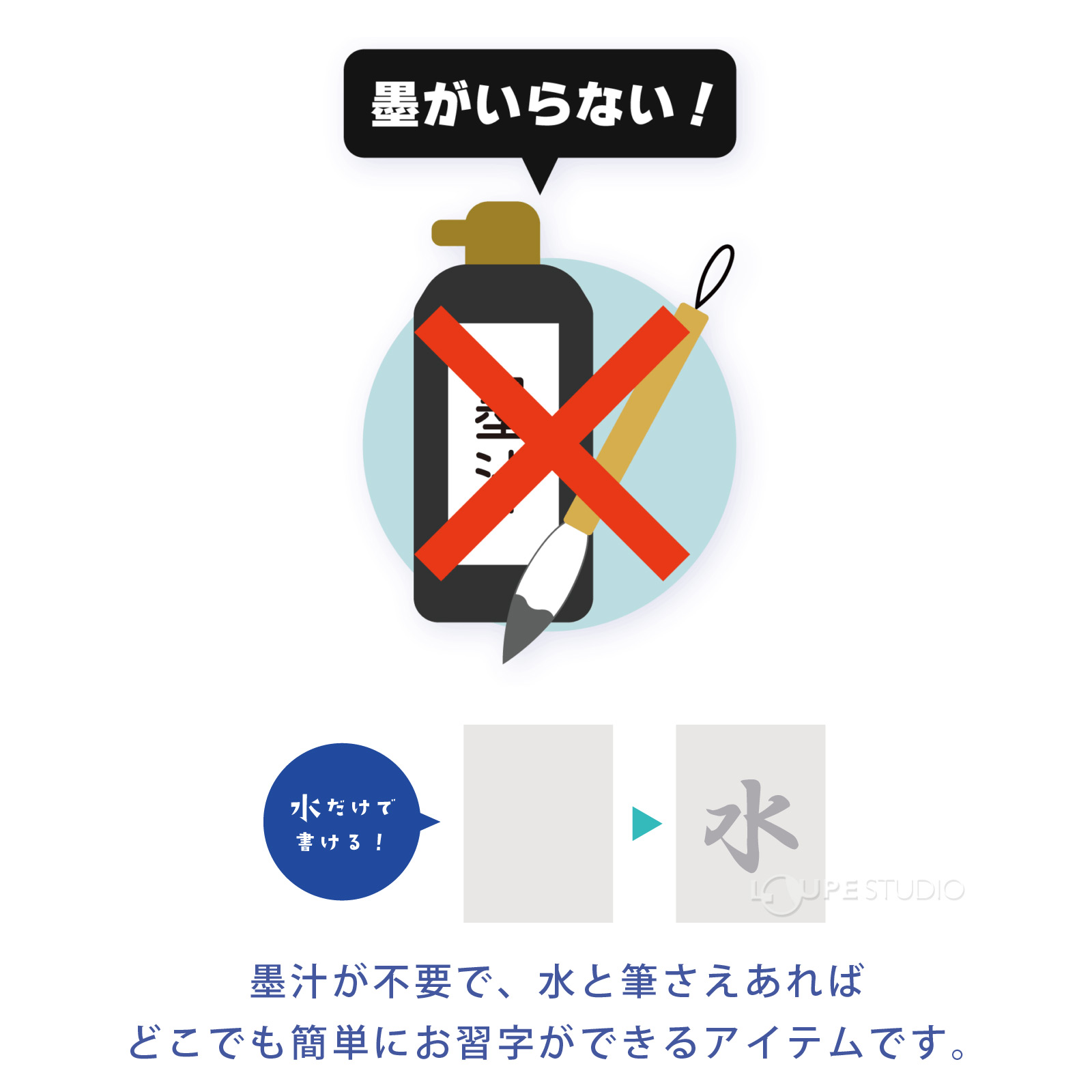 墨がいらない 