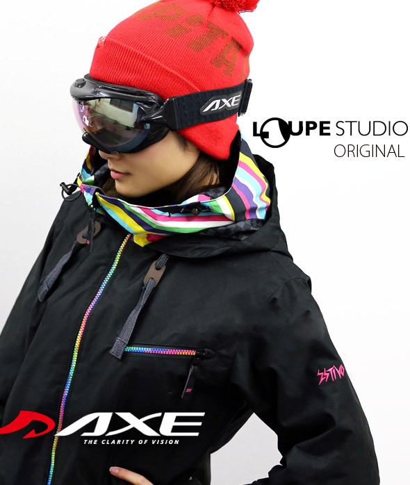 AXE（アックス） 当店オリジナルモデル ゴーグル ダブルレンズ スキー
