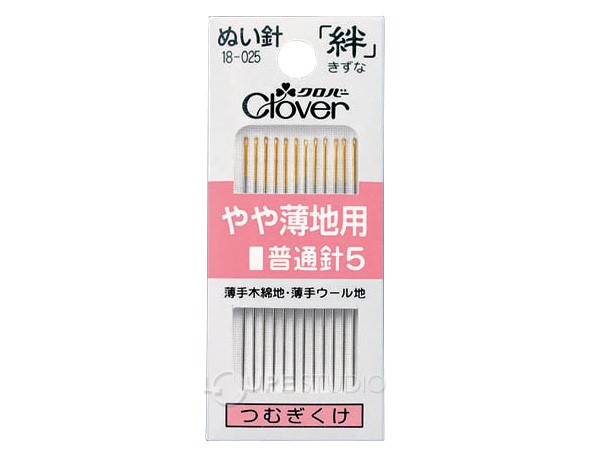 ぬい針 絆 やや薄地用 普通針5 P5 つむぎ針 