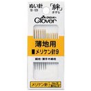 ぬい針 絆 薄地用 メリケン針9 Y9 18109 クロバー 針 縫い針 手芸 裁縫 ソーイング用品 洋裁 ハンドクラフト 縫い物 縫う クローバー