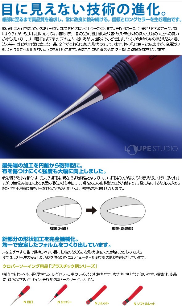 目に見えない技術の進化 