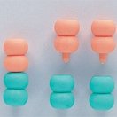 棒針キャップ「ツイン」 55320 クロバー あみ針キャップ 編み物 毛糸 あみ針 編み針 手芸 裁縫 ソーイング用品 洋裁 ハンドクラフト かぎ編み