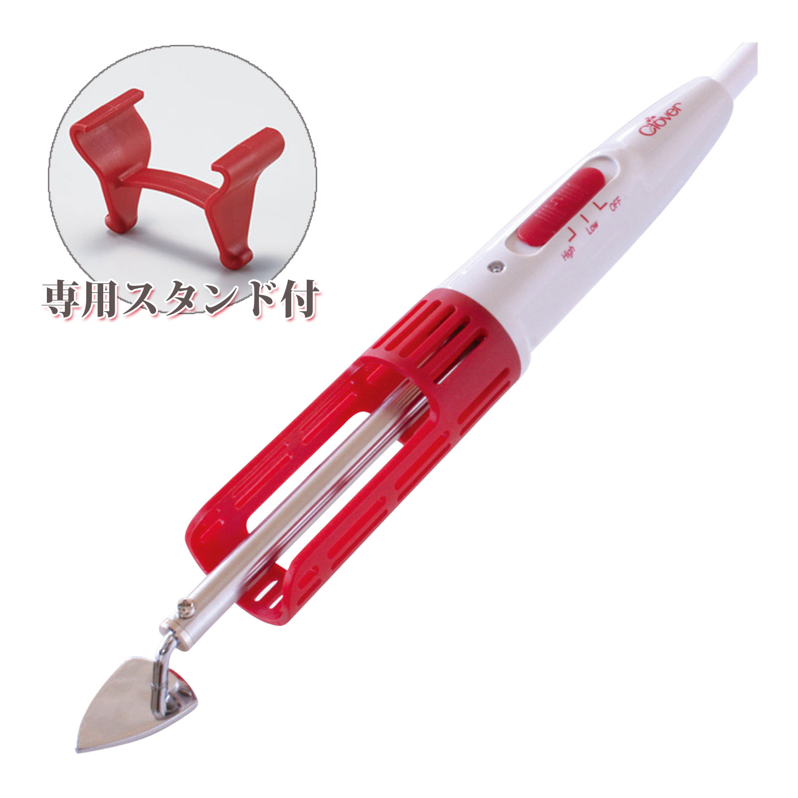 パッチワーク こて 手芸 裁縫 洋裁 家電 生活家電 ソーイング用品 趣味 手作り 小物 ハンドメイド ホビー アイロン コテ 押絵 キルティング パッチワーク キルト ミニ クロバー Clover 57903 