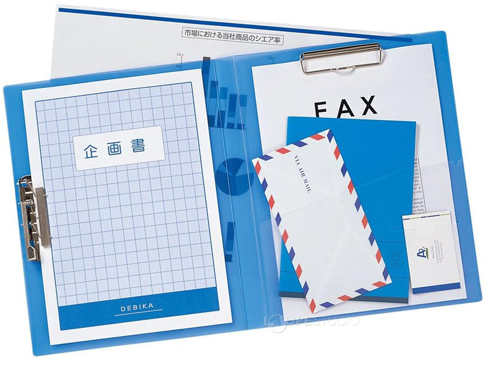 Wファイル・A4 クリア 