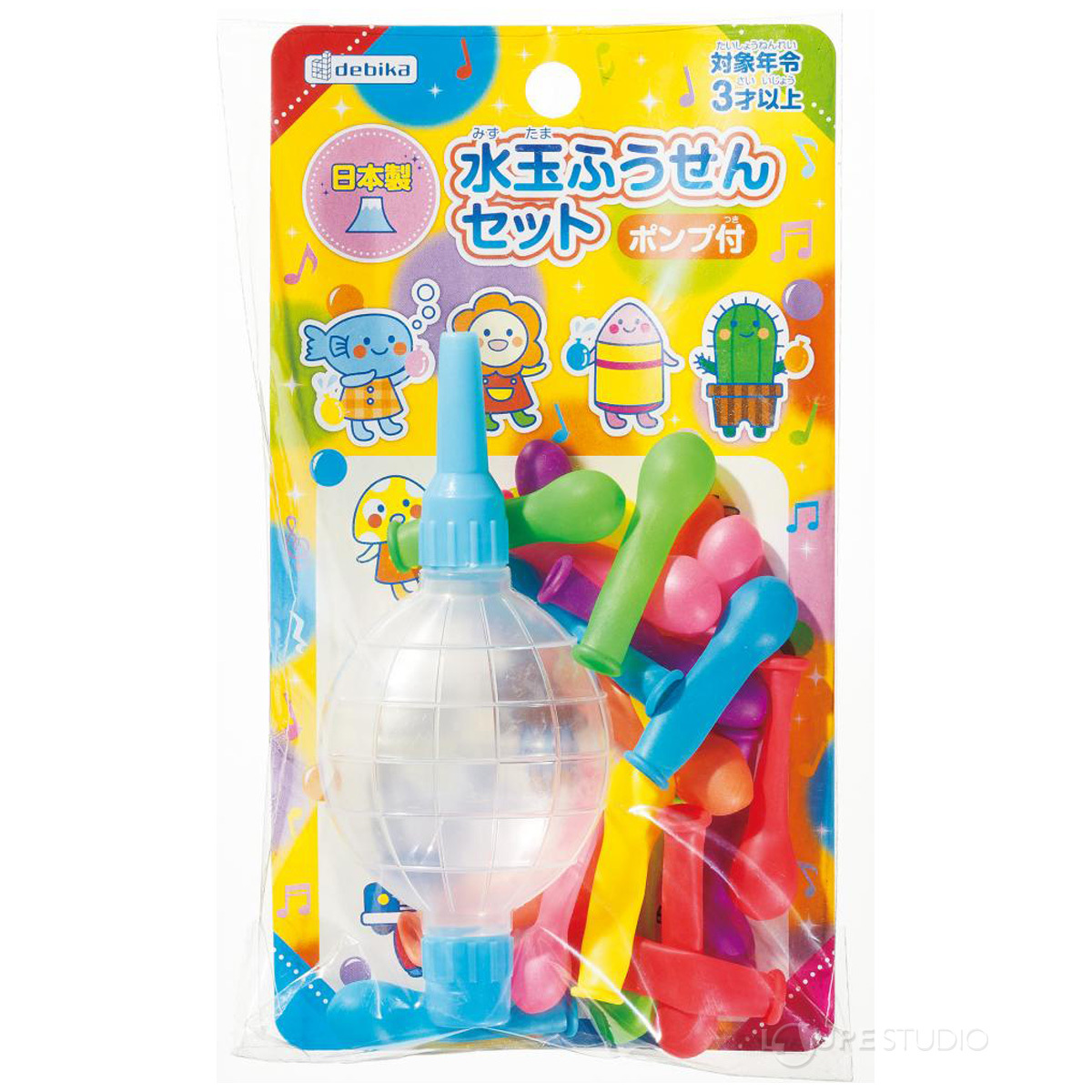 水玉ふうせんセット(ポンプ付) 