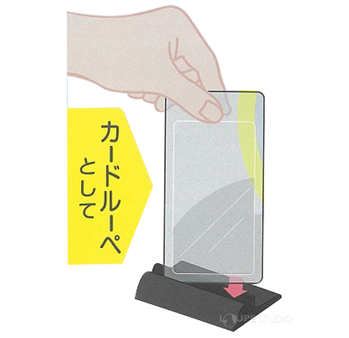 カードルーペとして