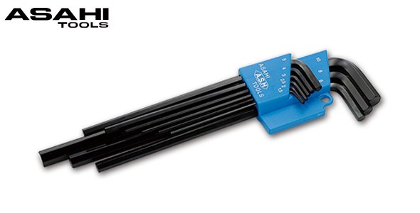 ALS ロング六角棒レンチセット 9本組 1.5-10mm 