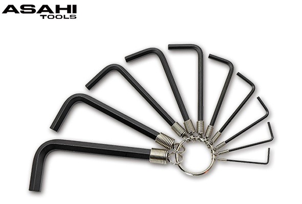 ARS リング付六角棒レンチセット 10本組 1.5-10mm 