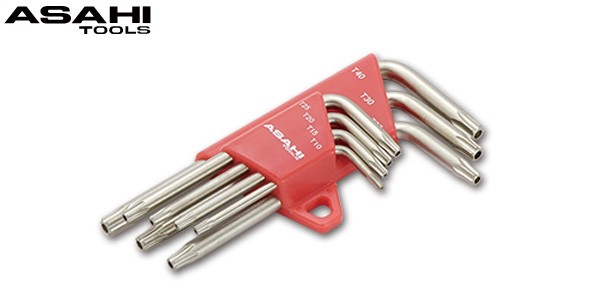 ATX ヘックスローブL型レンチ 7本組 