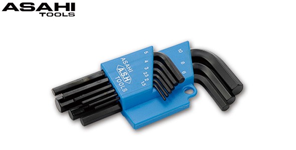 AWS 六角棒レンチセット 9本組 1.5-10mm 