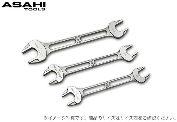 LSX ライツール やり形両口スパナ JIS-S 19X21 