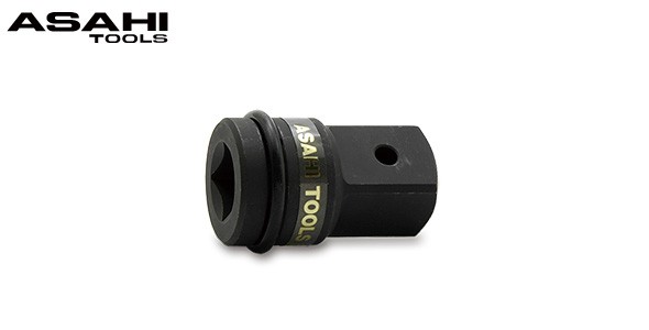 UA3 インパクトレンチ用ソケットアダプタ 3/8[ 9.5]凹x1/2[12.7 ]凸 