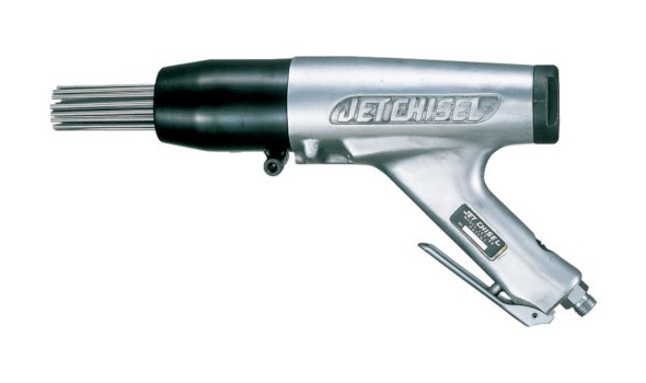 空気式高速多針タガネ ジェットタガネ ピストル型 強力タイプ 