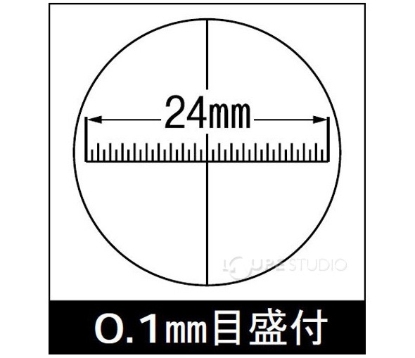 0.1mm目盛付 
