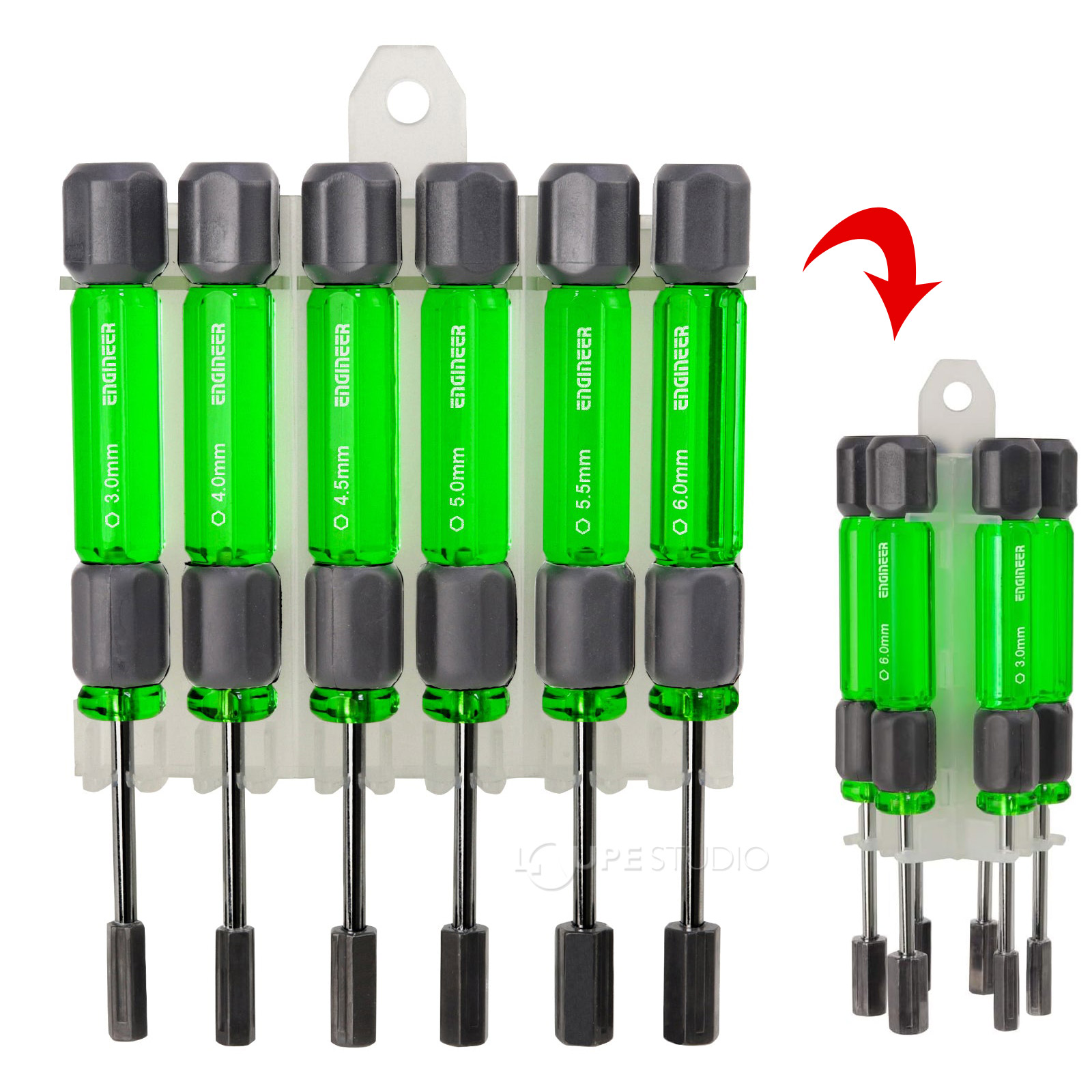 精密ナットドライバーセット 