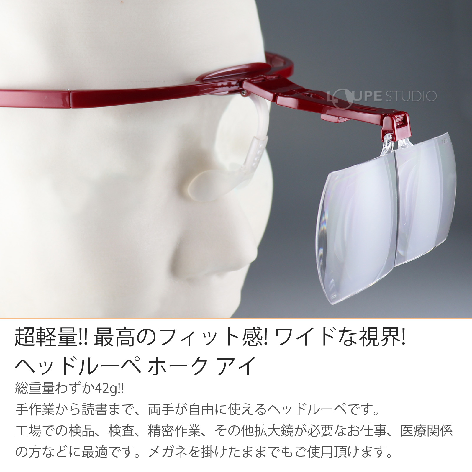 ヘッドルーペ ホーク アイ 