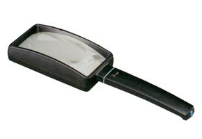 エッシェンバッハ ブラックルーペ 角型 3倍 