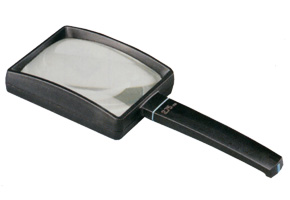 エッシェンバッハ ブラックルーペ 角型 2.8倍 