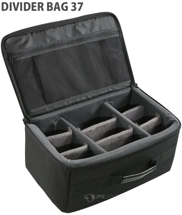 VANGUARD カメラボックス/ディバイダー DIVIDERシリーズ ブラック [DIVIDER BAG 37] 