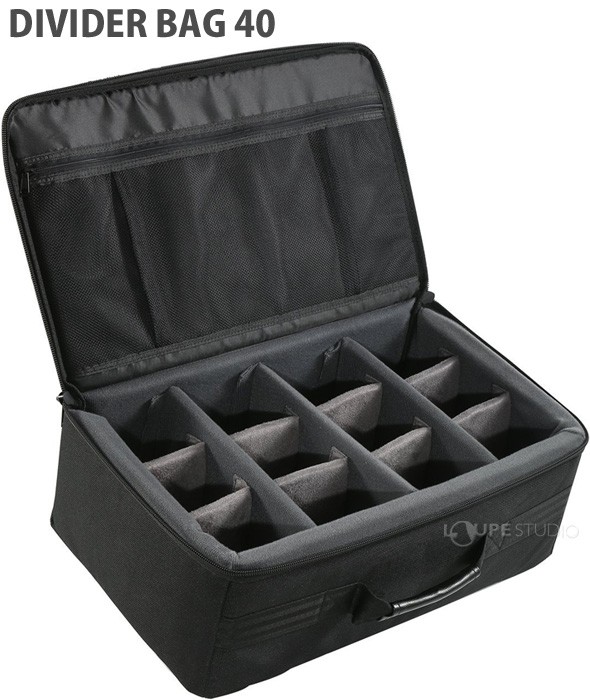 VANGUARD カメラボックス/ディバイダー DIVIDERシリーズ ブラック [DIVIDER BAG 40] 