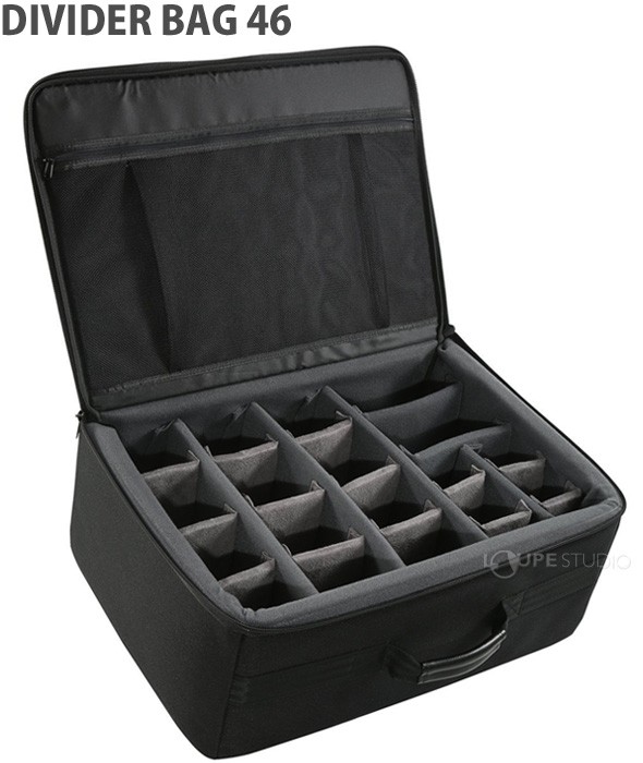 VANGUARD カメラボックス/ディバイダー DIVIDERシリーズ ブラック [DIVIDER BAG 46] 