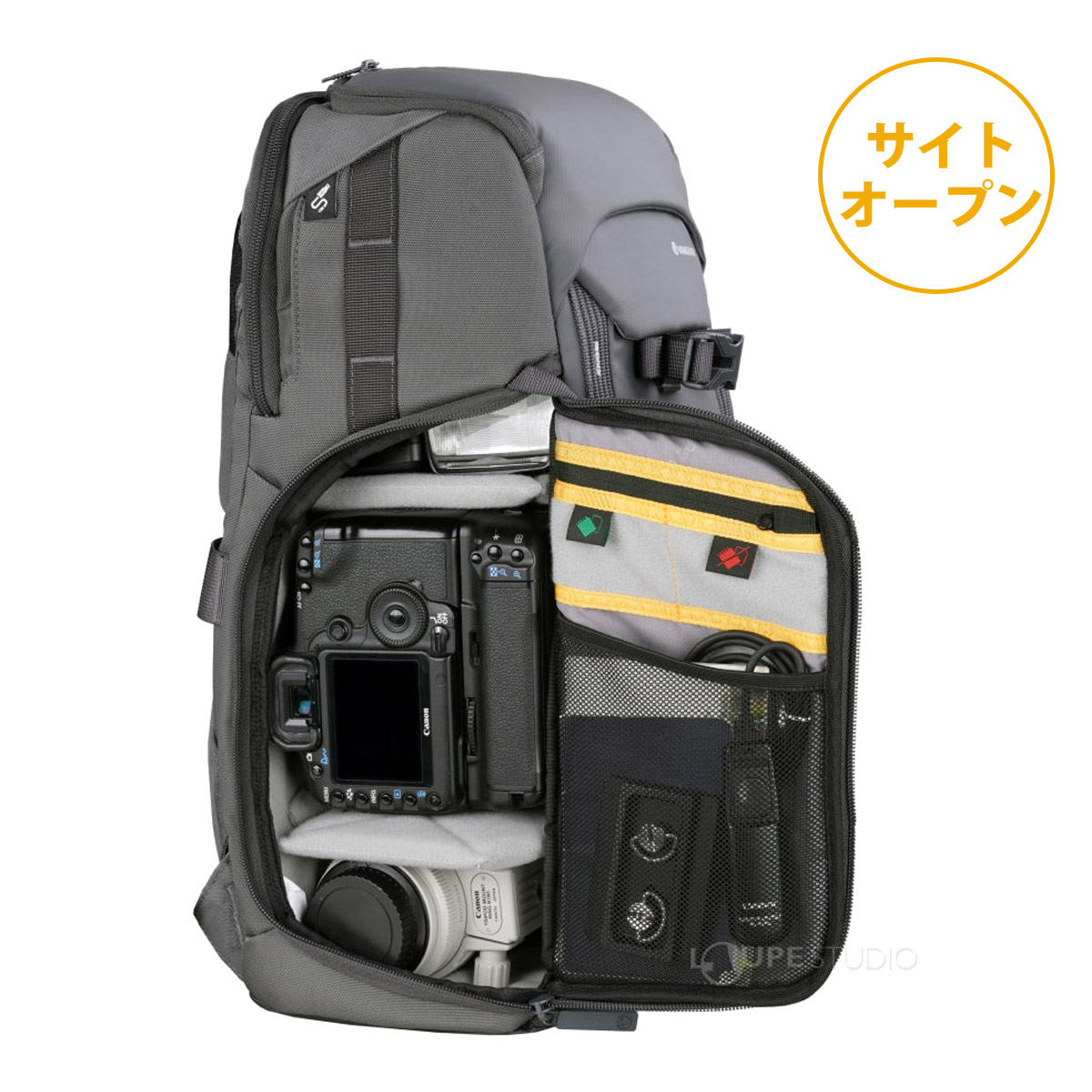 VEO ADAPTOR S46 リュック サイドオープン 一眼レフカメラ カメラ