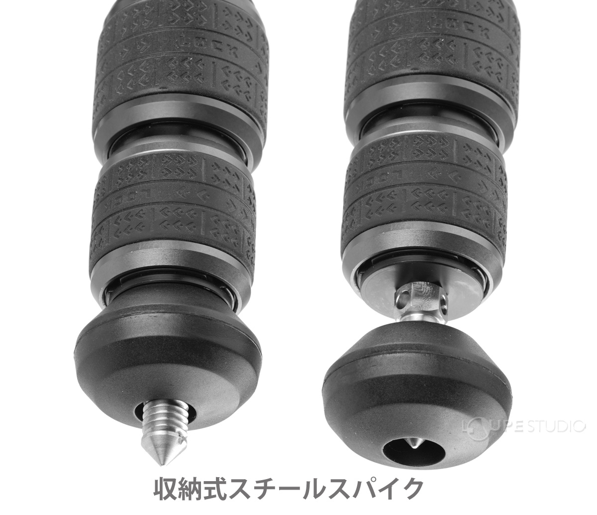 収納式スチールスパイク 