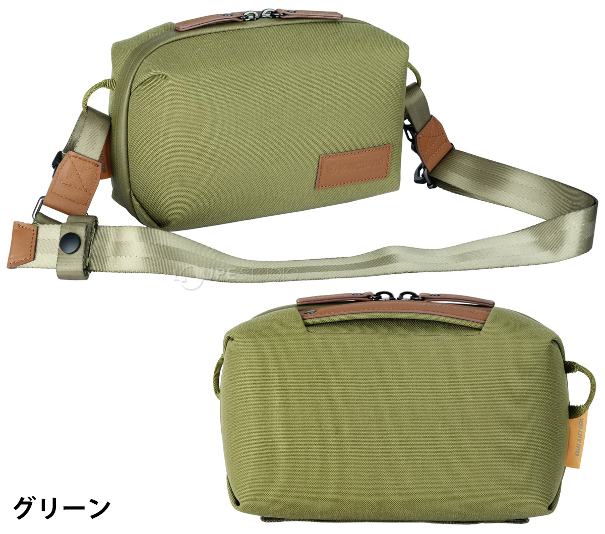 ⭐未使用⭐ コーチ カメラバッグ ショルダーバッグ グリーン ピンク