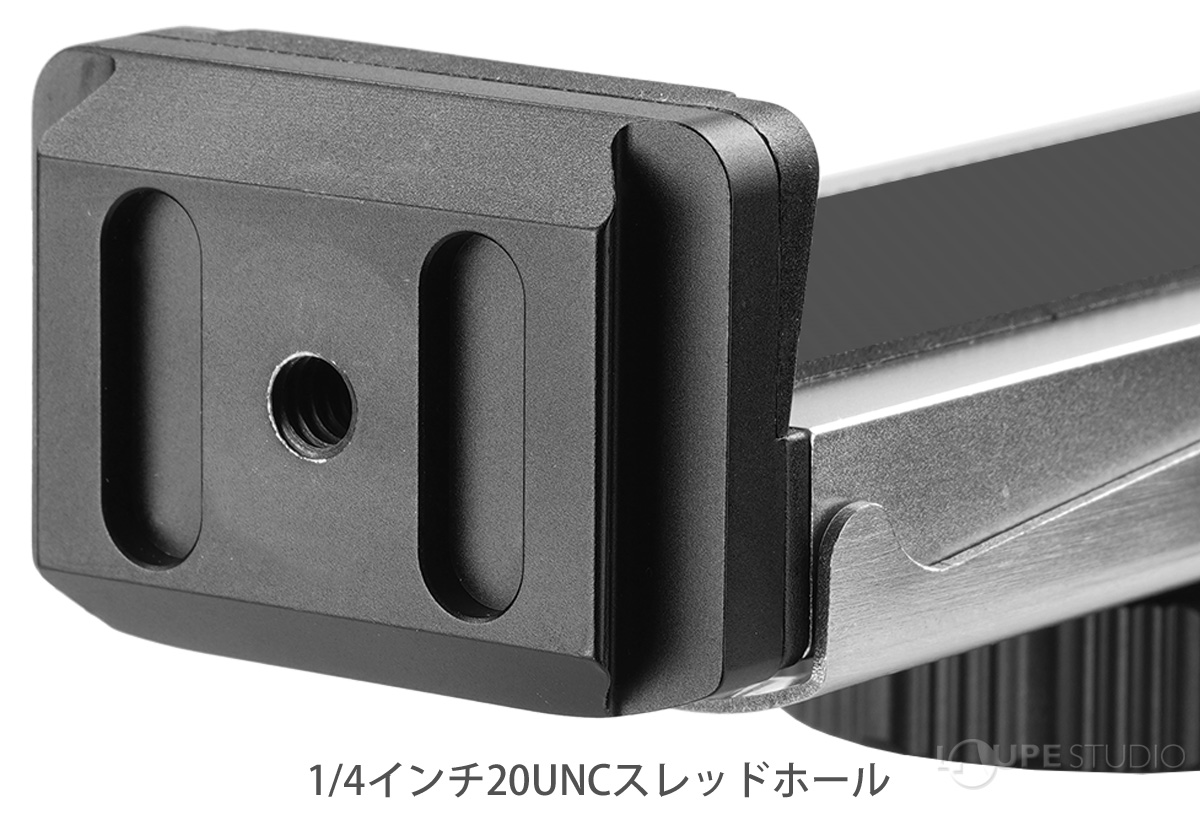 1/4インチ20UNCスレッドホール