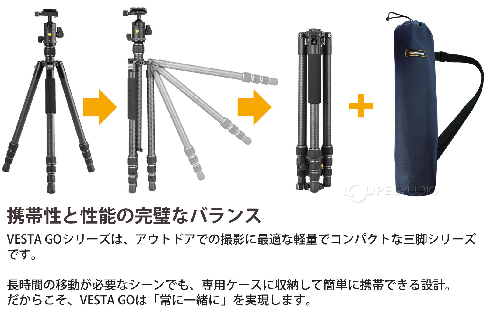 携帯性と性能の完璧なバランス 