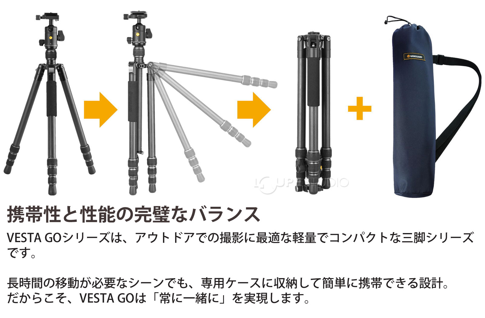 携帯性と性能の完璧なバランス 