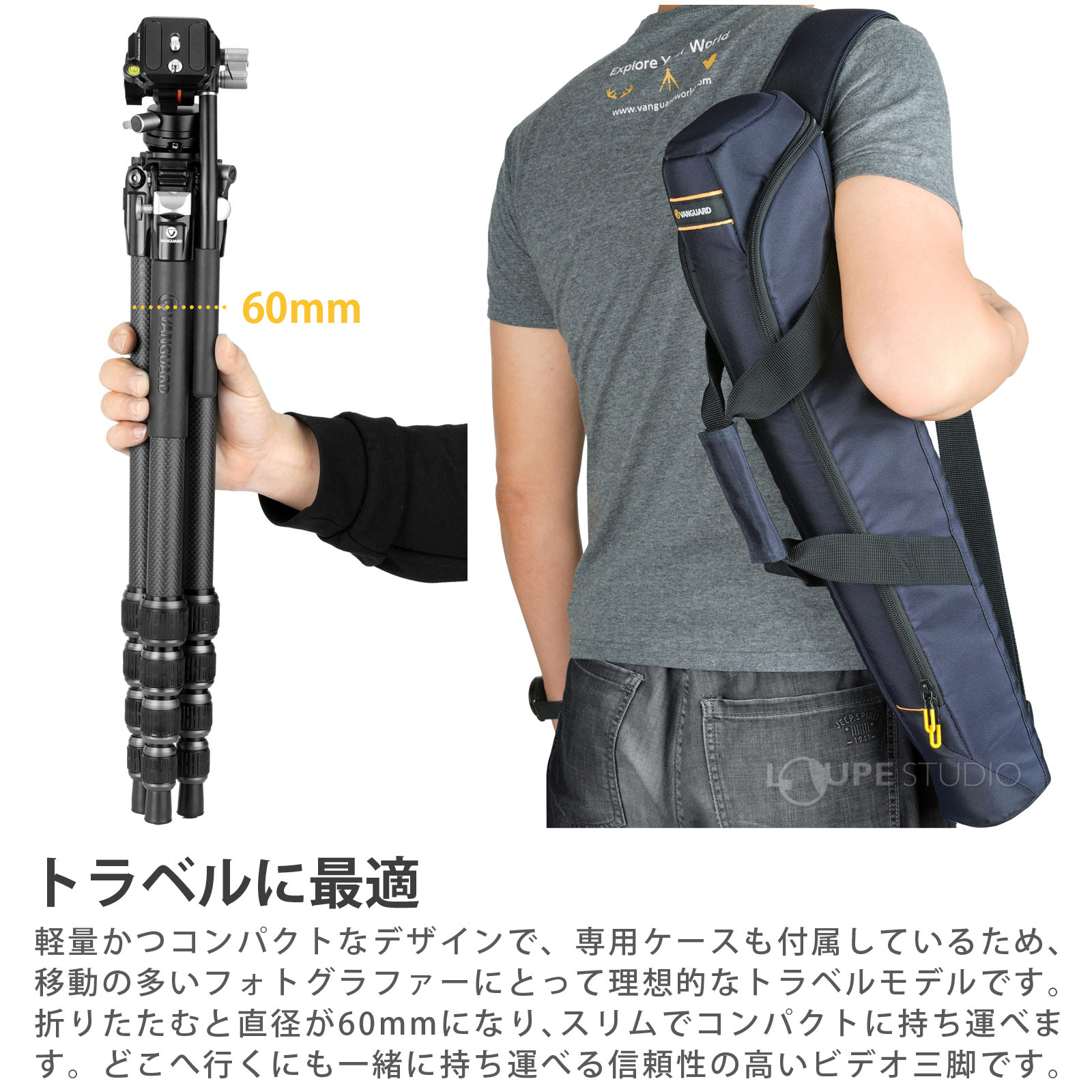 トラベルに最適