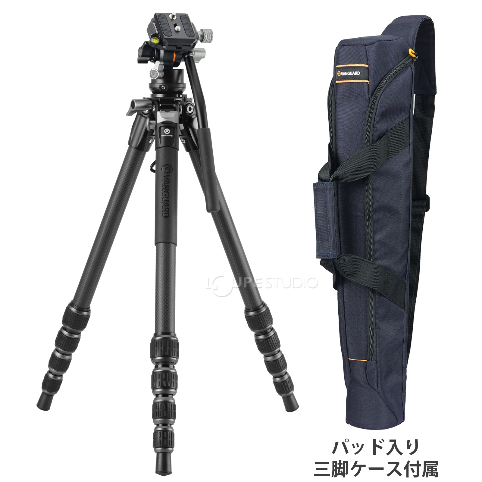 パッド入り 三脚ケース付属