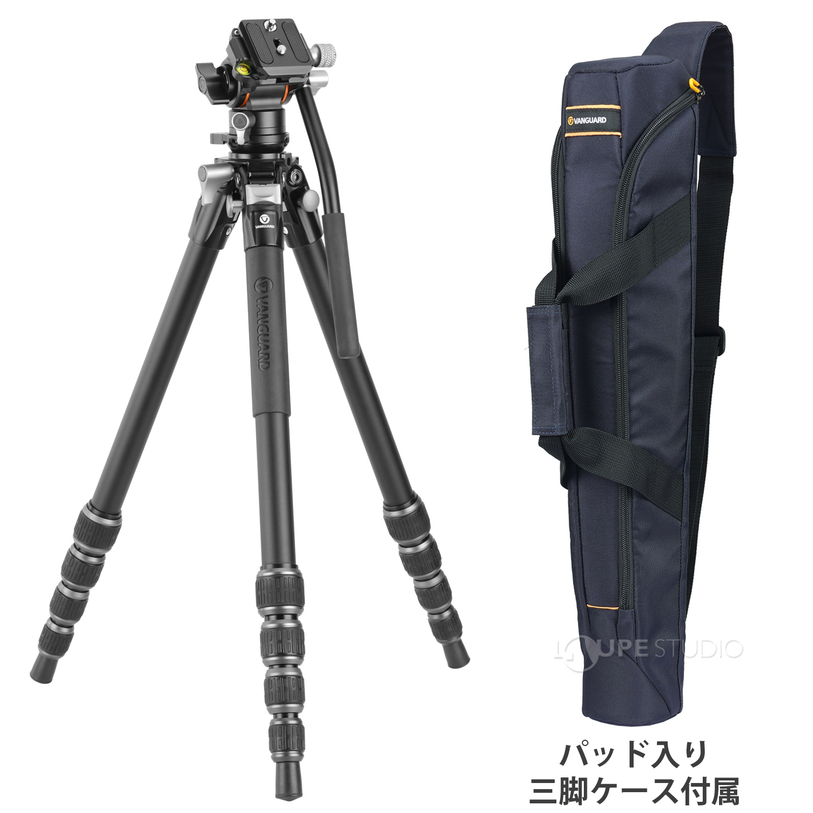 パッド入り 三脚ケース付属