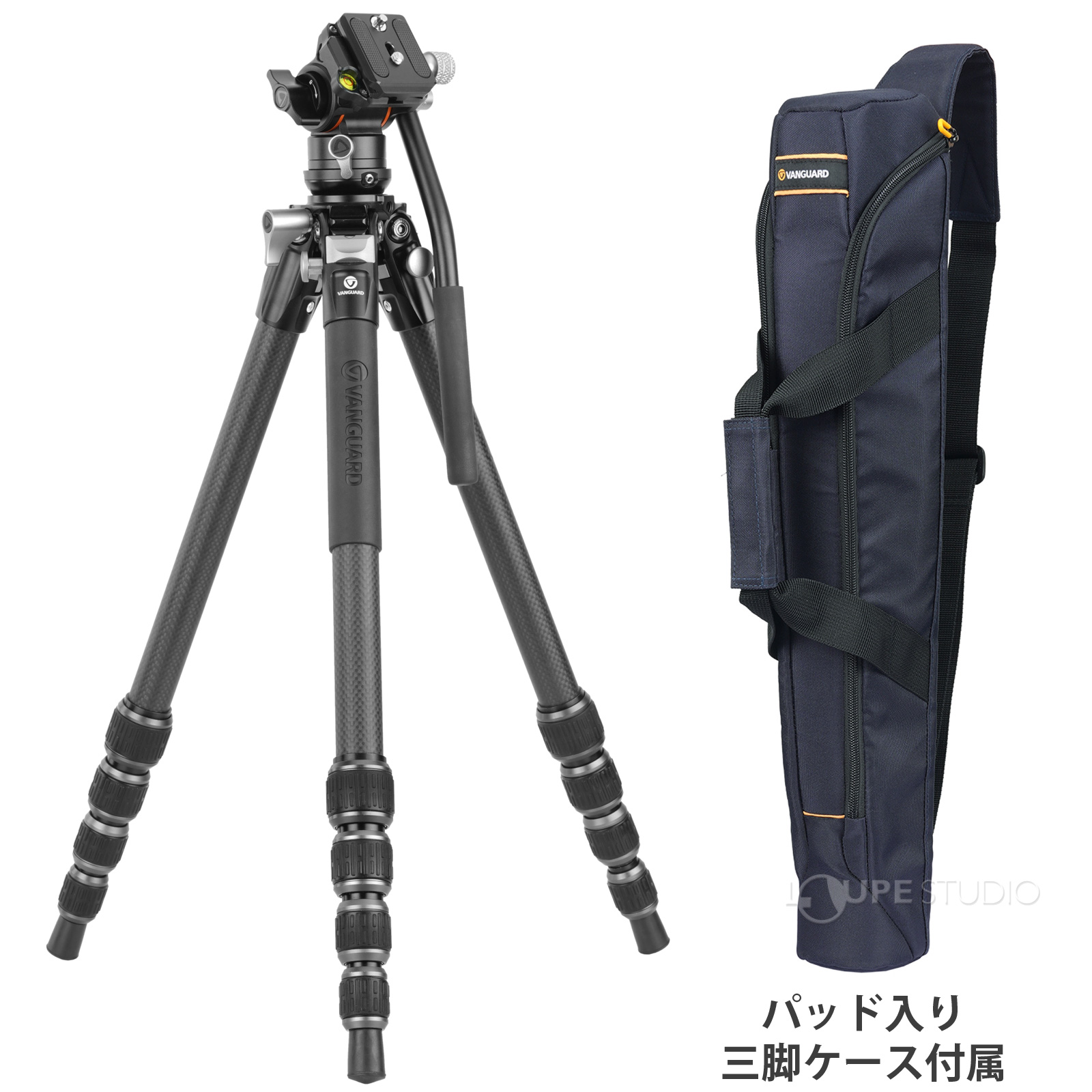 パッド入り 三脚ケース付属
