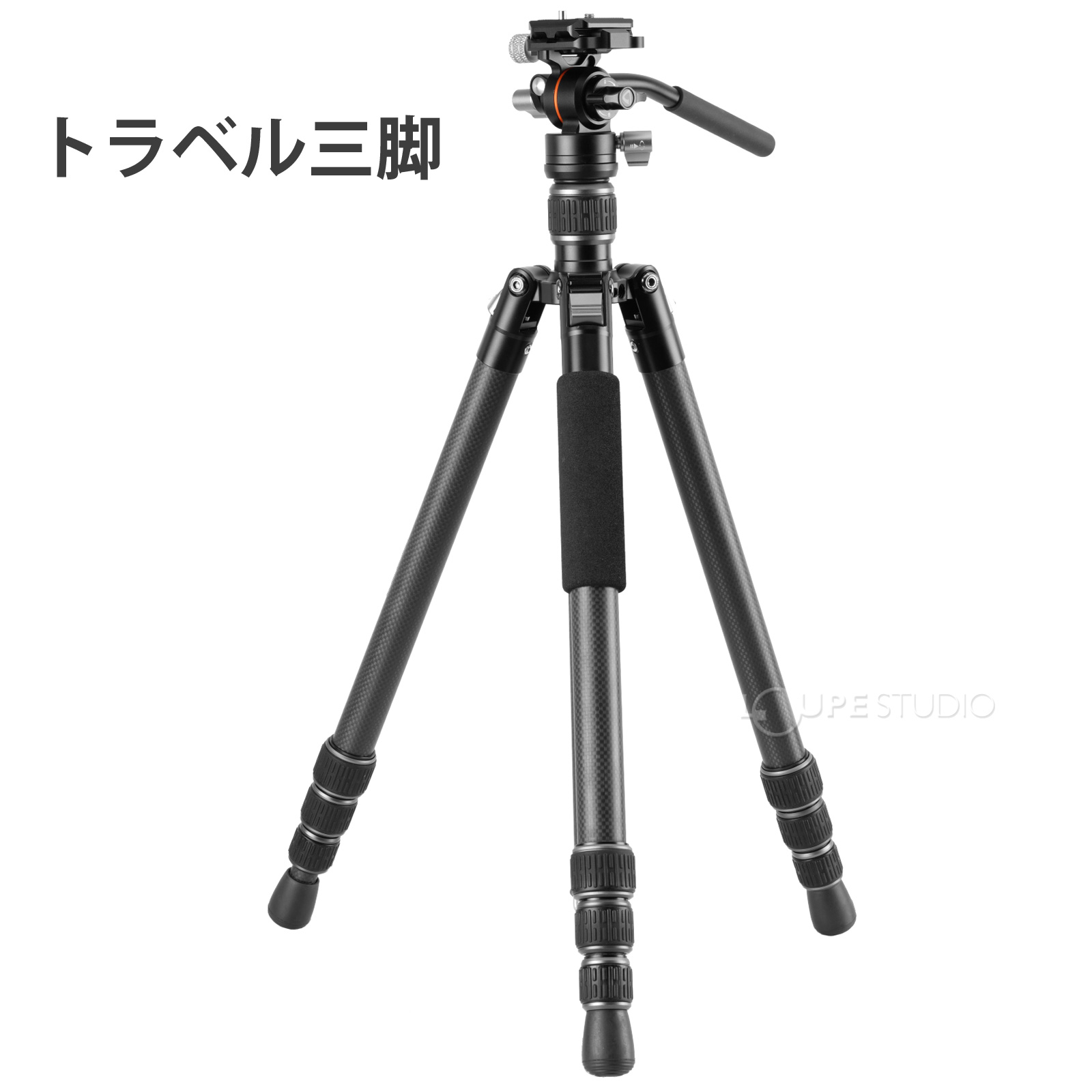 三脚 一眼レフ ミラーレス VESTA GO 264CV12 26脚径三脚 ビデオ