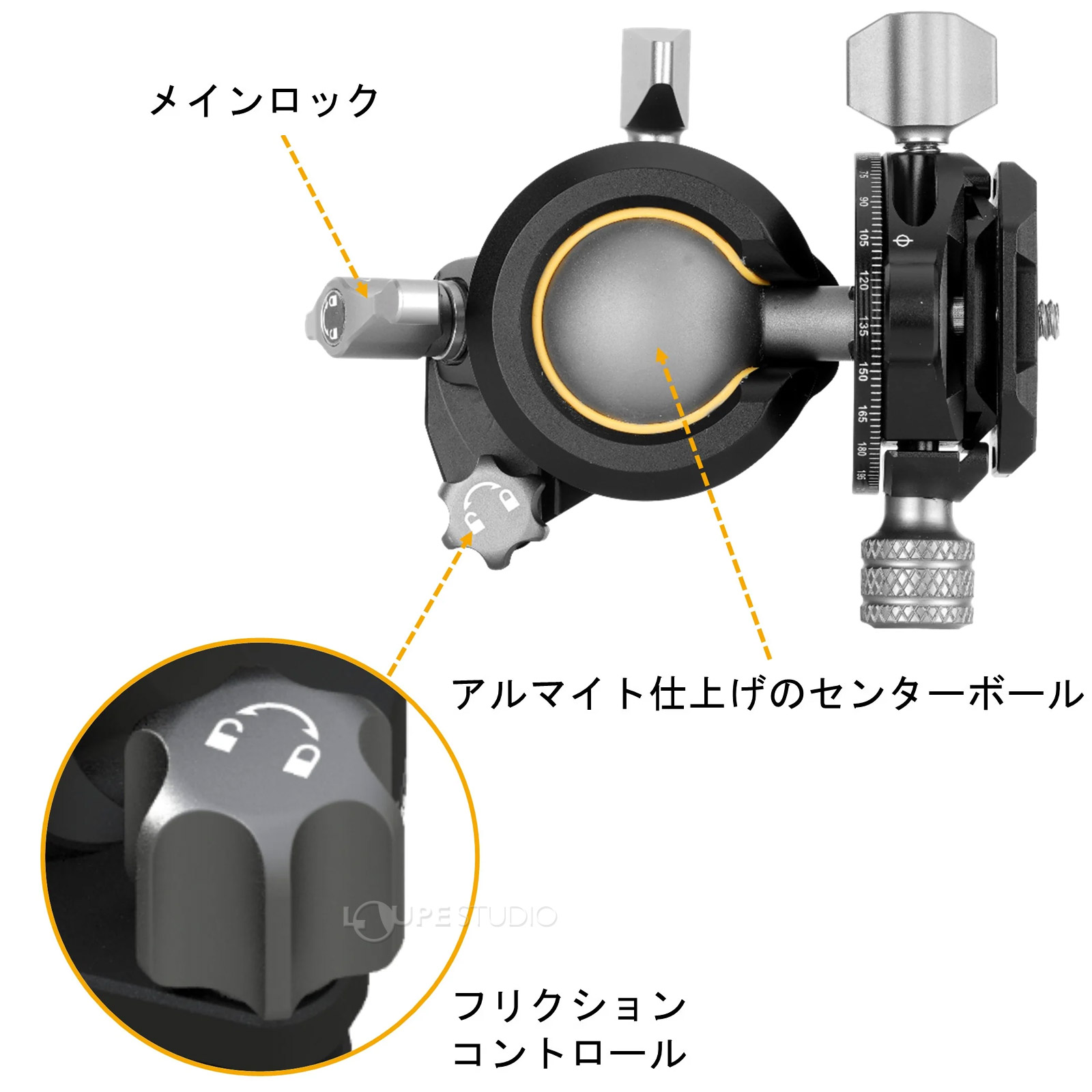操作性と可動範囲 