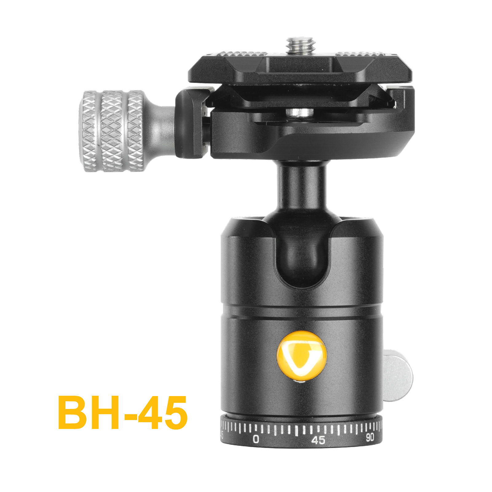 BH-45 自由雲台 耐荷重 3KG 軽量コンパクト アルカスイス互換 三脚 一脚 バンガード VANGUARD