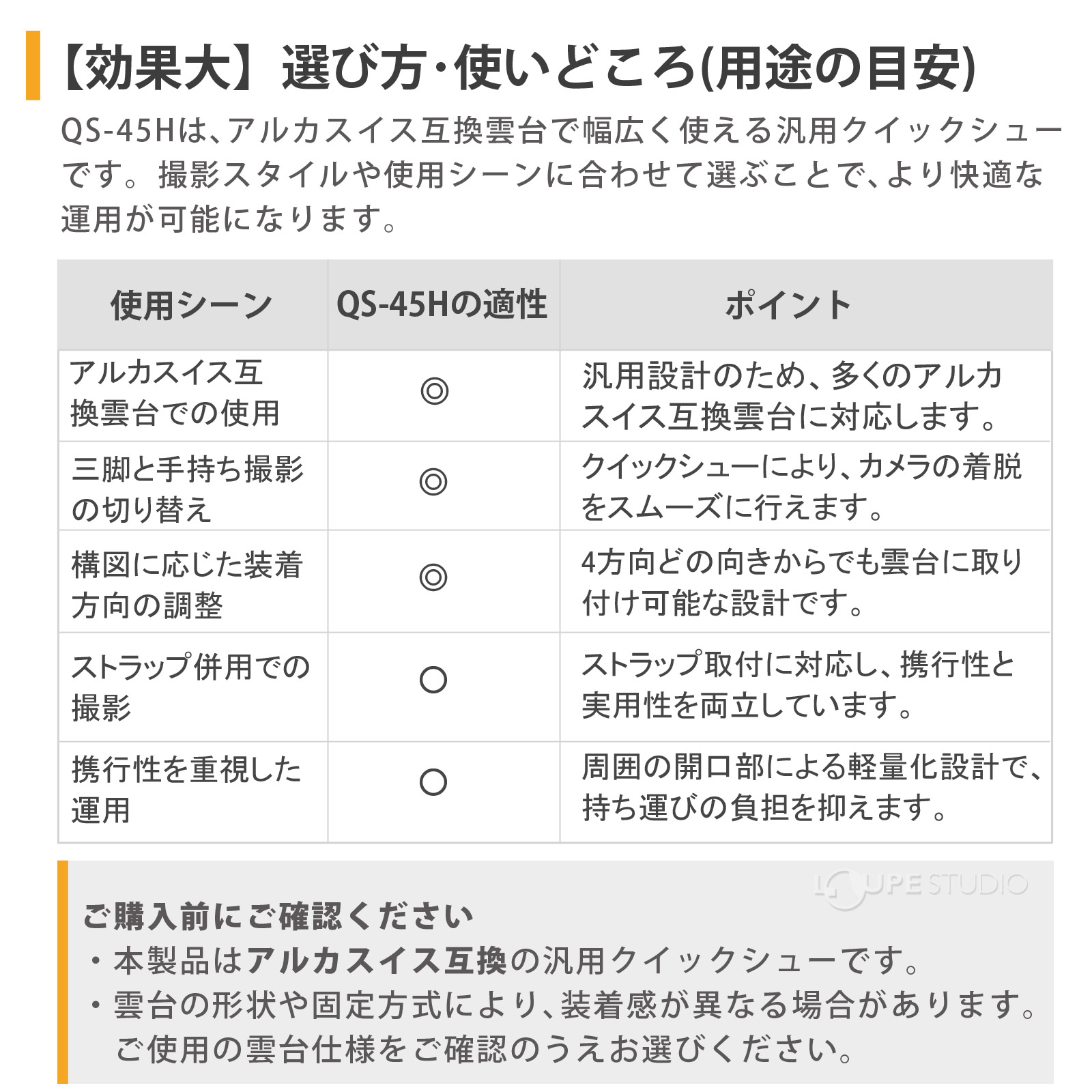 【効果大】選び方・使いどころ 