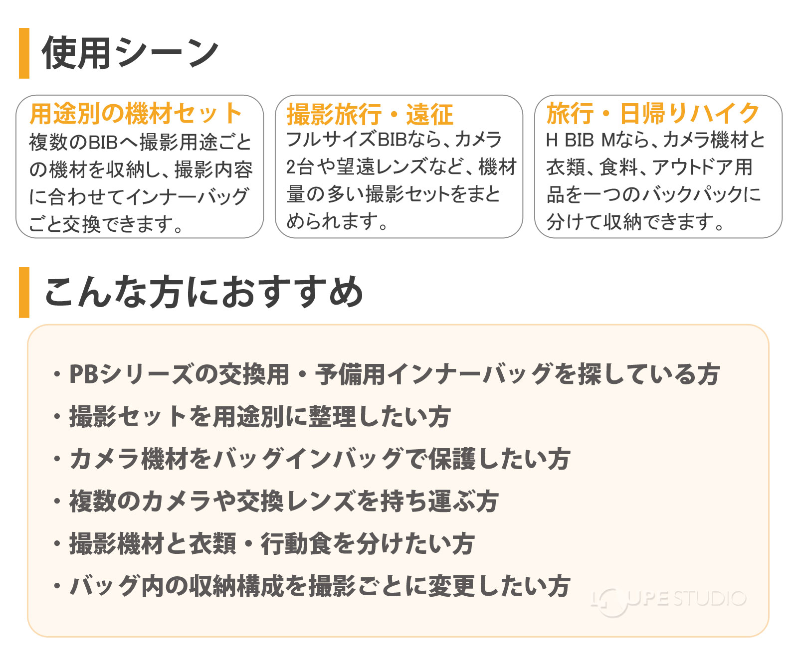 使用シーン 