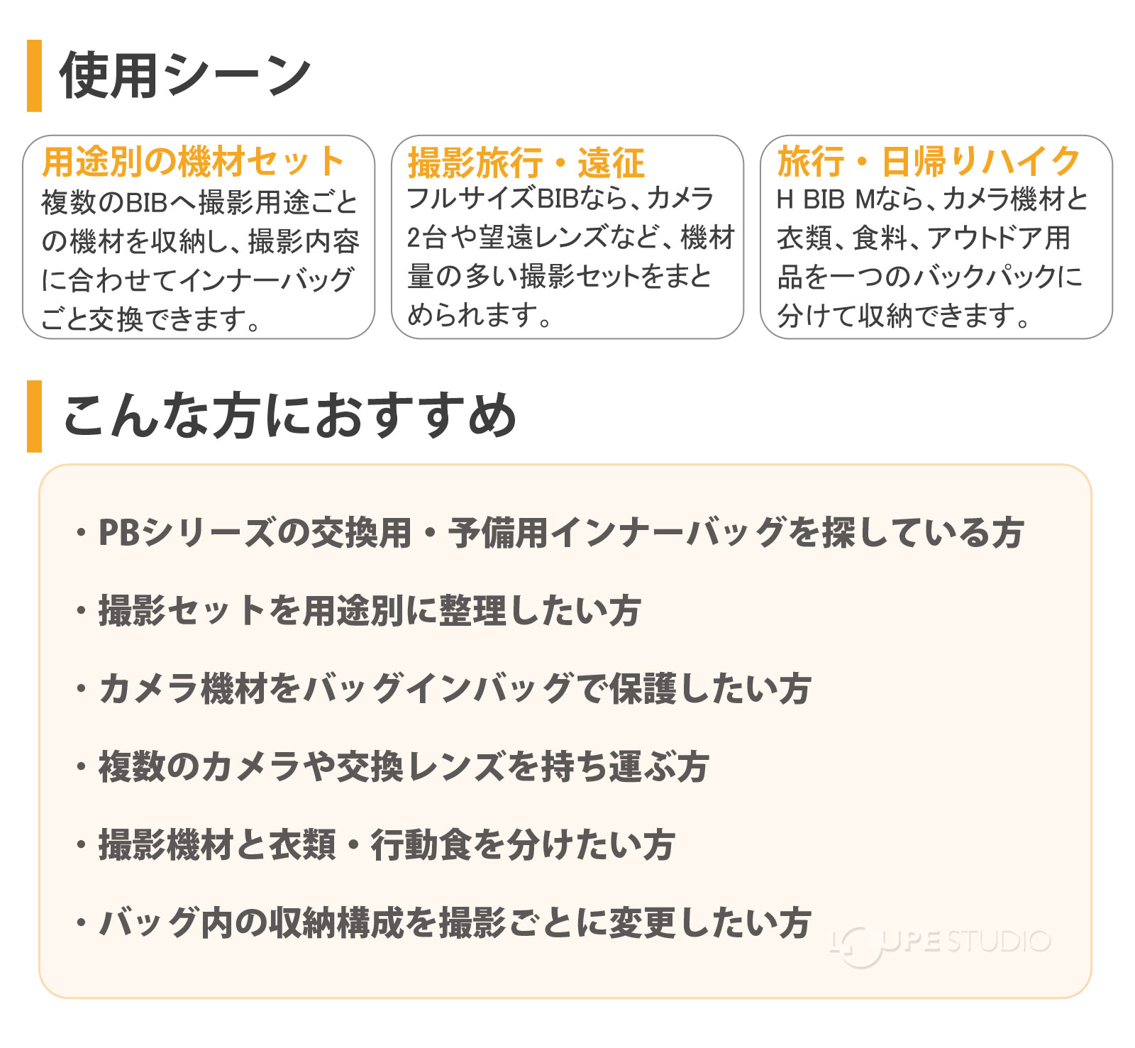 使用シーン 