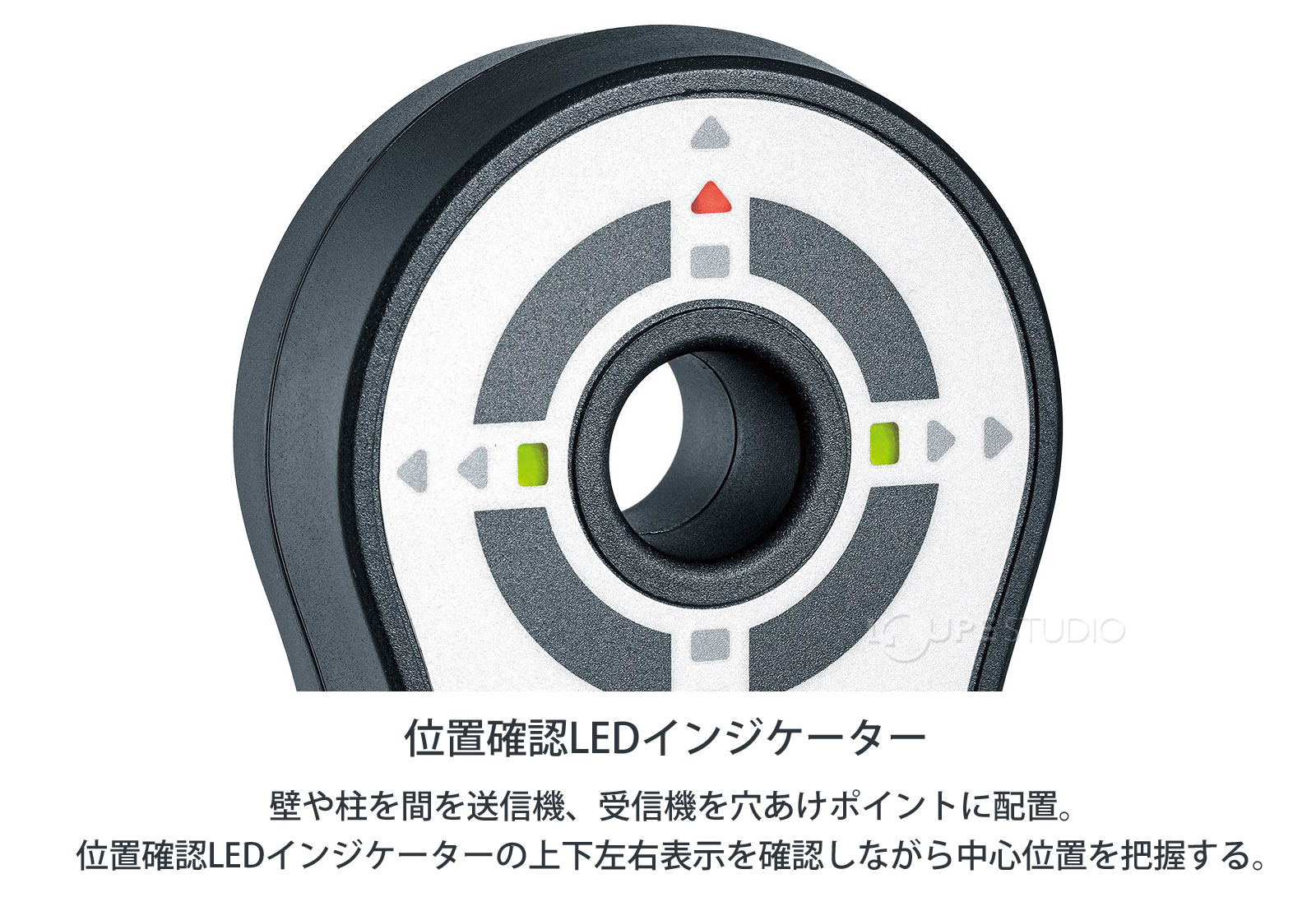 位置確認LEDインジケーター