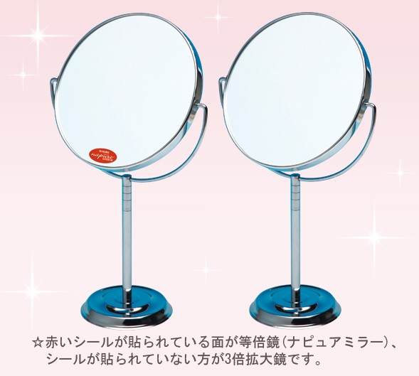 細部まで大きく見える拡大鏡 
