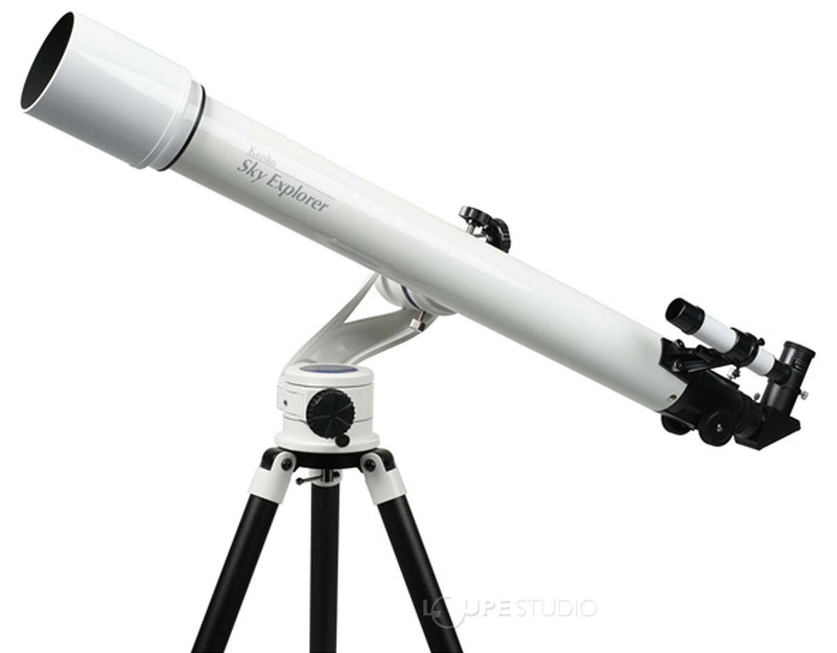 天体望遠鏡 スカイエクスプローラーSE-AZ5 三脚＋SE70鏡筒 スマホ 撮影