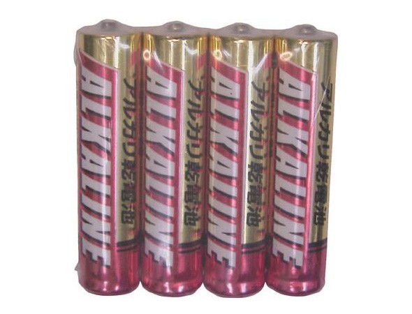 三菱 アルカリ乾電池 単4 LR03R/4S 10個セット 