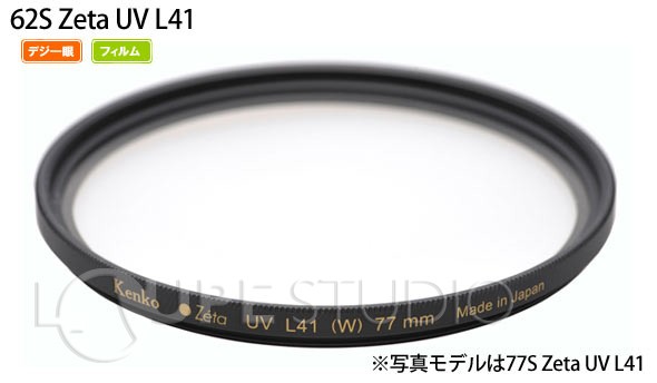 薄枠レンズ保護・紫外線カットフィルター 