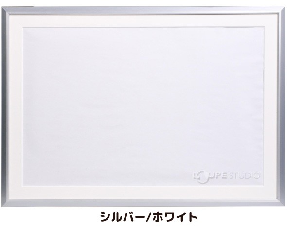 シルバー / ホワイト 