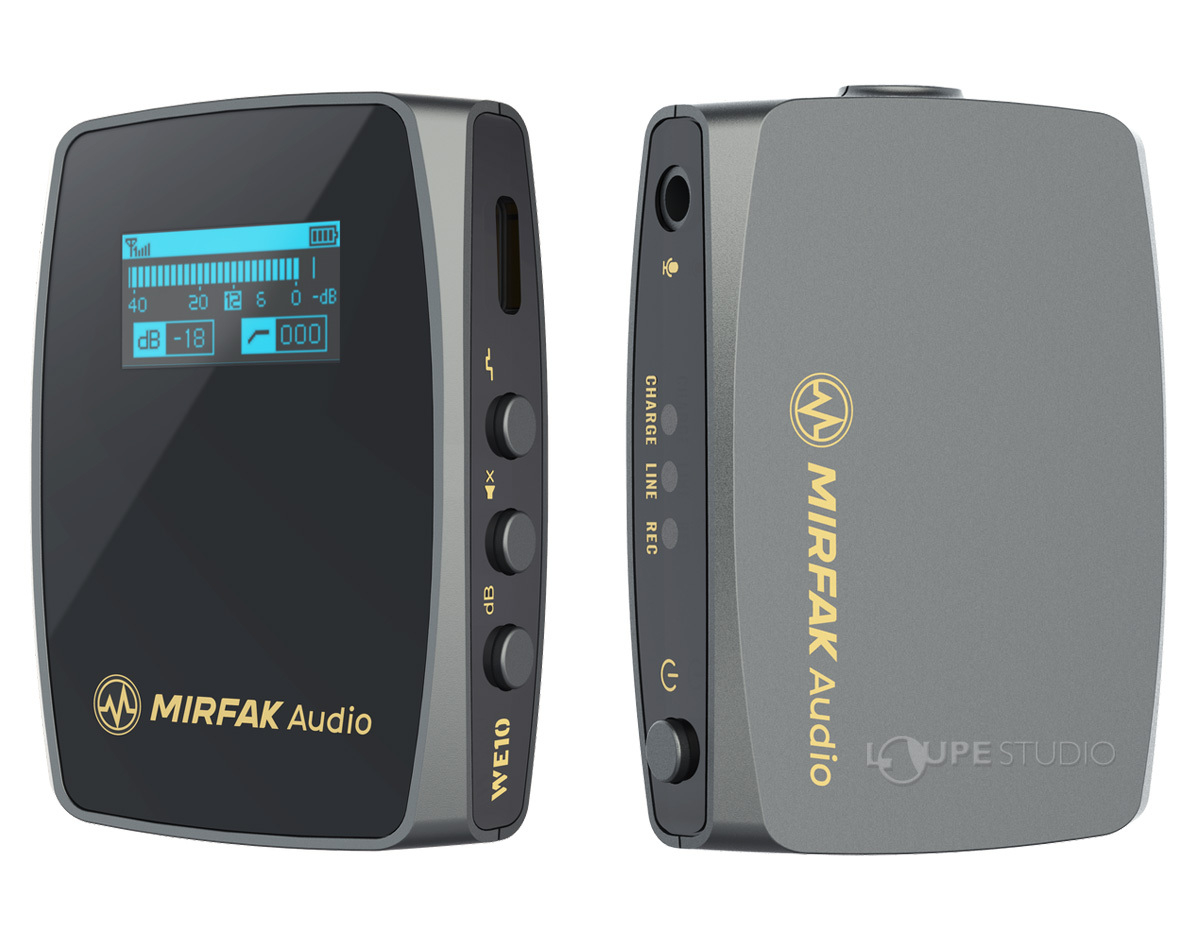 MIRFAK Audio WE10 コンパクトワイヤレスマイクシステム MFA13 